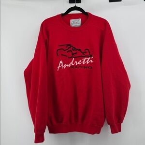 Andretti Racing Red Sweatshirt Size XL‎